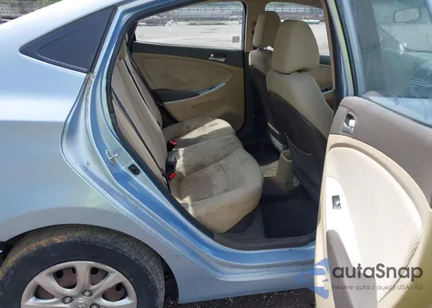 2013 Hyundai Accent Gls z USA, uszkodzony, nr VIN KMHCT4AE5DU387046